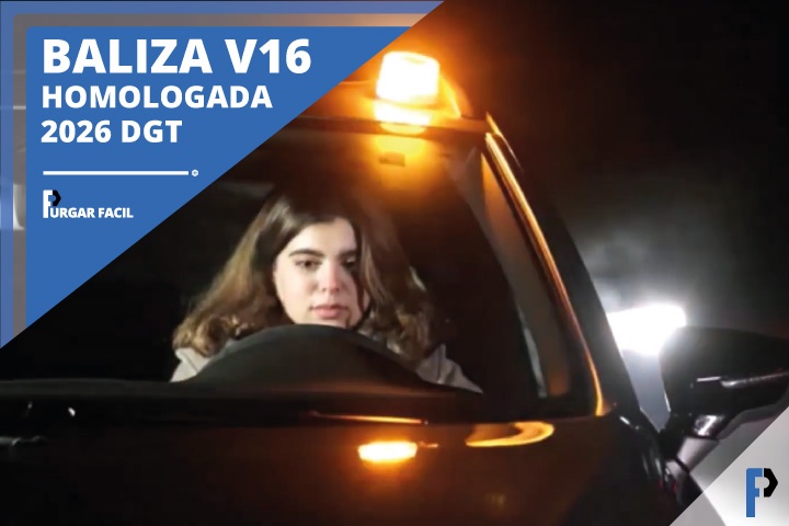 Baliza V16 para 2026 Homologada y Geolocalizada por la DGT